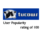 Tucows User Popularity rating of 100