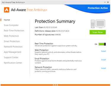 Как активировать ad aware antivirus